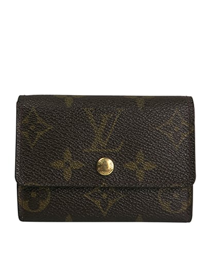 Louis Vuitton Porte-Monnaie Plat Coin Purse, front view